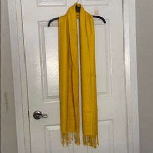 Yellow scarf